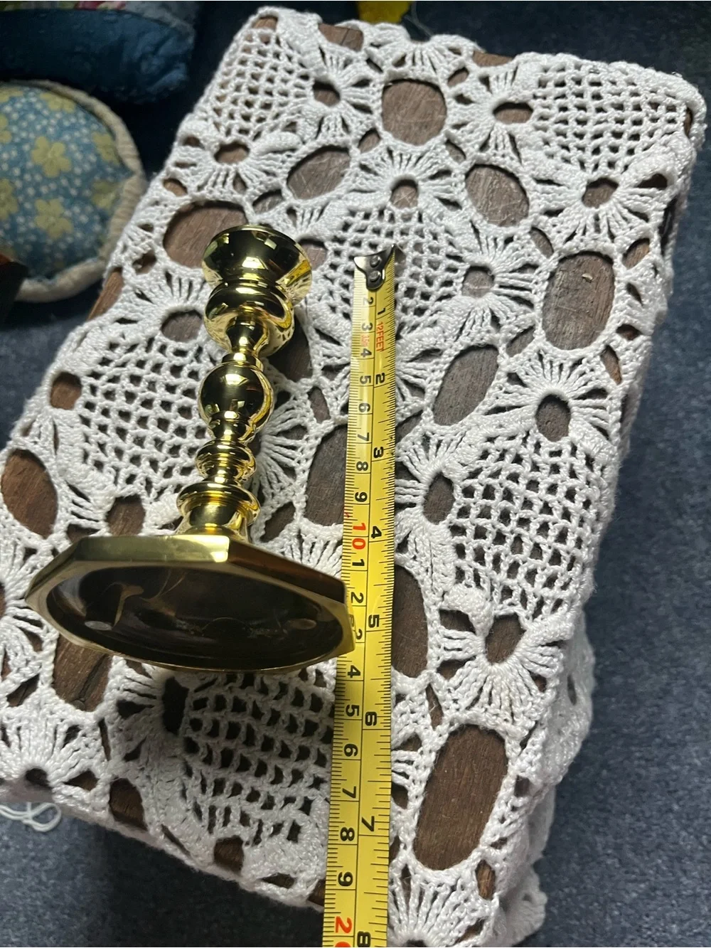 Pair of Elegant Baldwin candlesticks w: Glass fluted peg votives